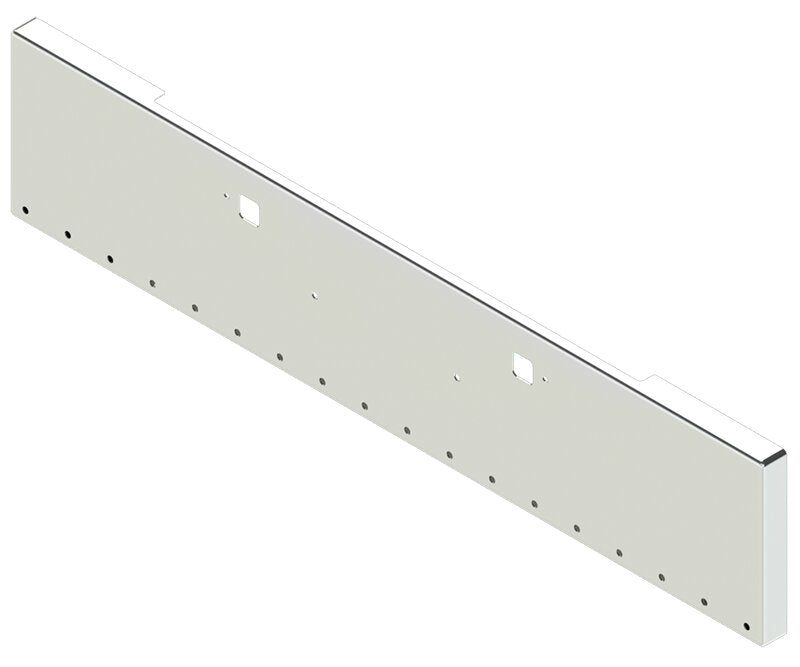 BUMPER FOR PETERBILT 365, 367, 388, 389, 567 2007-2022 20" BOXED END CHROME WITH TOW HOLE, LIGHT HOLES