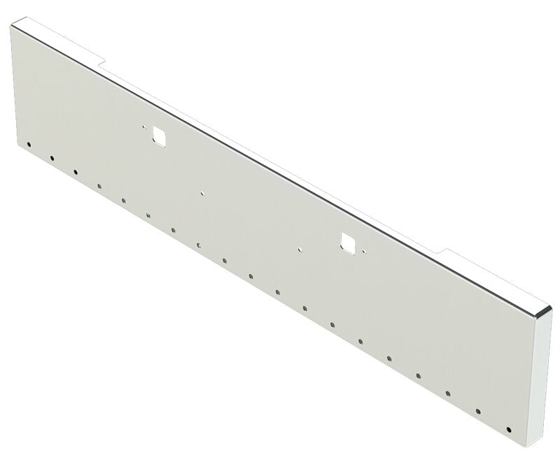 Bumper For KENWORTH, KW, W990, 2018-2026, 20", BOXED END, CHROME, TOW HOLES, LIGHT HOLES, 10ga