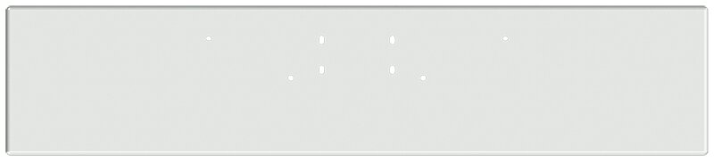 BUMPER FOR PETERBILT 365, 367, 388, 389, 567 2007-2022 20" BOXED END CHROME WITH EXTERIOR BOLT ON HITCH HOLES