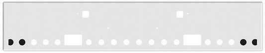 Bumper For KENWORTH, KW, W990, 2018-2026, 18", BOXED END, CHROME, FOG HOLES, TOW HOLES, LIGHT HOLES, 7ga