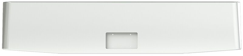 BUMPER FOR PETERBILT 365, 367, 388, 389, 567 2007-2022 WITH NO MOUNTING HOLES AND FRENCHED IN LICENSE PLATE BOX, WITH UNIVERSAL BRACKETS THAT FIT CB, CQ, FD, FE ,HA, HC, GO