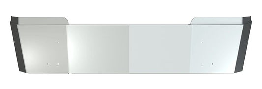 BUMPER FOR WESTERN STAR 5700XE 2015-2022 16" SETBACK AXLE WITH TOP EXTENSIONS CHROME WITH MOUNTING HOLES ONLY