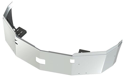 BUMPER FOR WESTERN STAR 5700XE 2015-2022 14" SETBACK AXLE WITH TOP EXTENSIONS CHROME WITH TOW HOLE