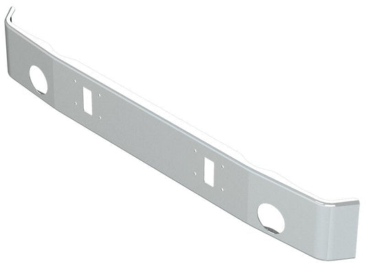 BUMPER FOR XPEDITOR ALL YEARS 12" WRAP AROUND "FACTORY STYLE" CHROME WITH TOW HOLE & ROUND FOG LIGHT HOLES