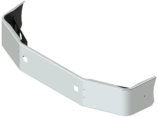 BUMPER FOR VOLVO WA, WIA SETBACK AXLE 1988-1997 18" SETBACK AXLE CHROME WITH TOW HOLE