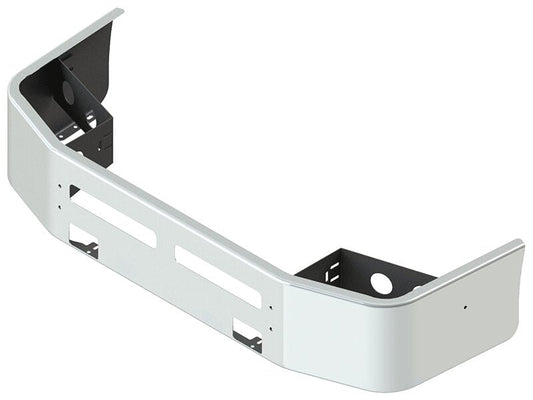 BUMPER FOR VOLVO VNL SETBACK AXLE - REPLACES PLASTIC & FIBERBLASS 1996-2003 18" SETBACK AXLE CHROME