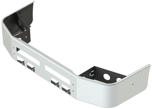BUMPER FOR VOLVO VNL SETBACK AXLE - REPLACES PLASTIC & FIBERBLASS 1996-2003 16" SETBACK AXLE CHROME