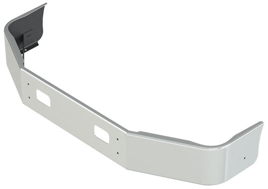 BUMPER FOR VOLVO WG SETBACK AXLE 1991-2001 12" TO 14" SETBACK AXLE CHROME WITH TOW HOLE