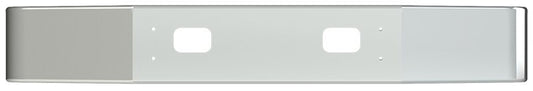 BUMPER FOR VOLVO WG SETBACK AXLE 1991-2001 12" TO 14" SETBACK AXLE CHROME WITH TOW HOLE