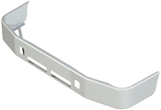BUMPER FOR VOLVO VNM SETBACK AXLE 1998-2003 12" TO 14" SETBACK AXLE STAINLESS STEEL WITH TOW HOLE & VENT HOLES