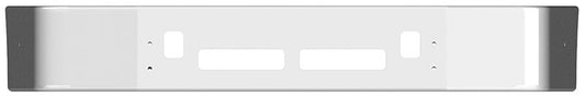 BUMPER FOR VOLVO VNL SETBACK AXLE - REPLACES STAINLESS CLAD 1996-2003 WITH TOW HOLE & VENT HOLES