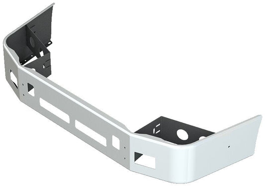 BUMPER FOR VOLVO VNL SETBACK AXLE - REPLACES STAINLESS CLAD 1996-2003 12" TO 14" SETBACK AXLE CHROME