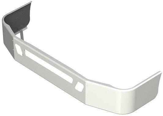 BUMPER FOR VOLVO VNM SETBACK AXLE 2004-2017 16" SETBACK AXLE CHROME WITH TOW HOLE & VENT HOLES