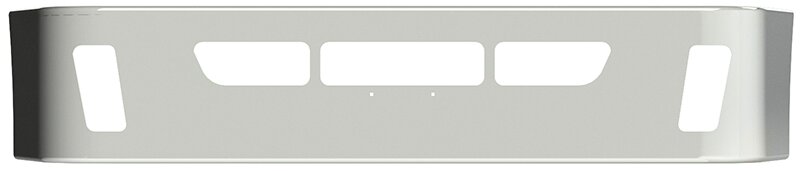 BUMPER FOR VOLVO VT SERIES SETBACK AXLE 2006-2008 18" SETBACK AXLE CHROME