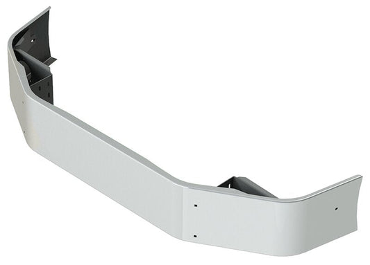 BUMPER FOR VOLVO VNR SETBACK AXLE 2018-2022 12" TO 14" SETBACK AXLE CHROME WITH MOUNTING HOLES ONLY