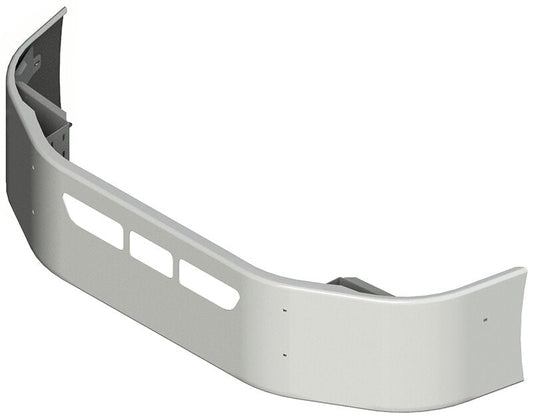 BUMPER FOR VOLVO VNR SETBACK AXLE 2018-2022 20" SETBACK AXLE STAINLESS STEEL WITH VENT HOLES