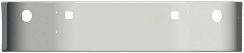 BUMPER FOR VOLVO VNR SETBACK AXLE 2018-2022 20" SETBACK AXLE STAINLESS STEEL